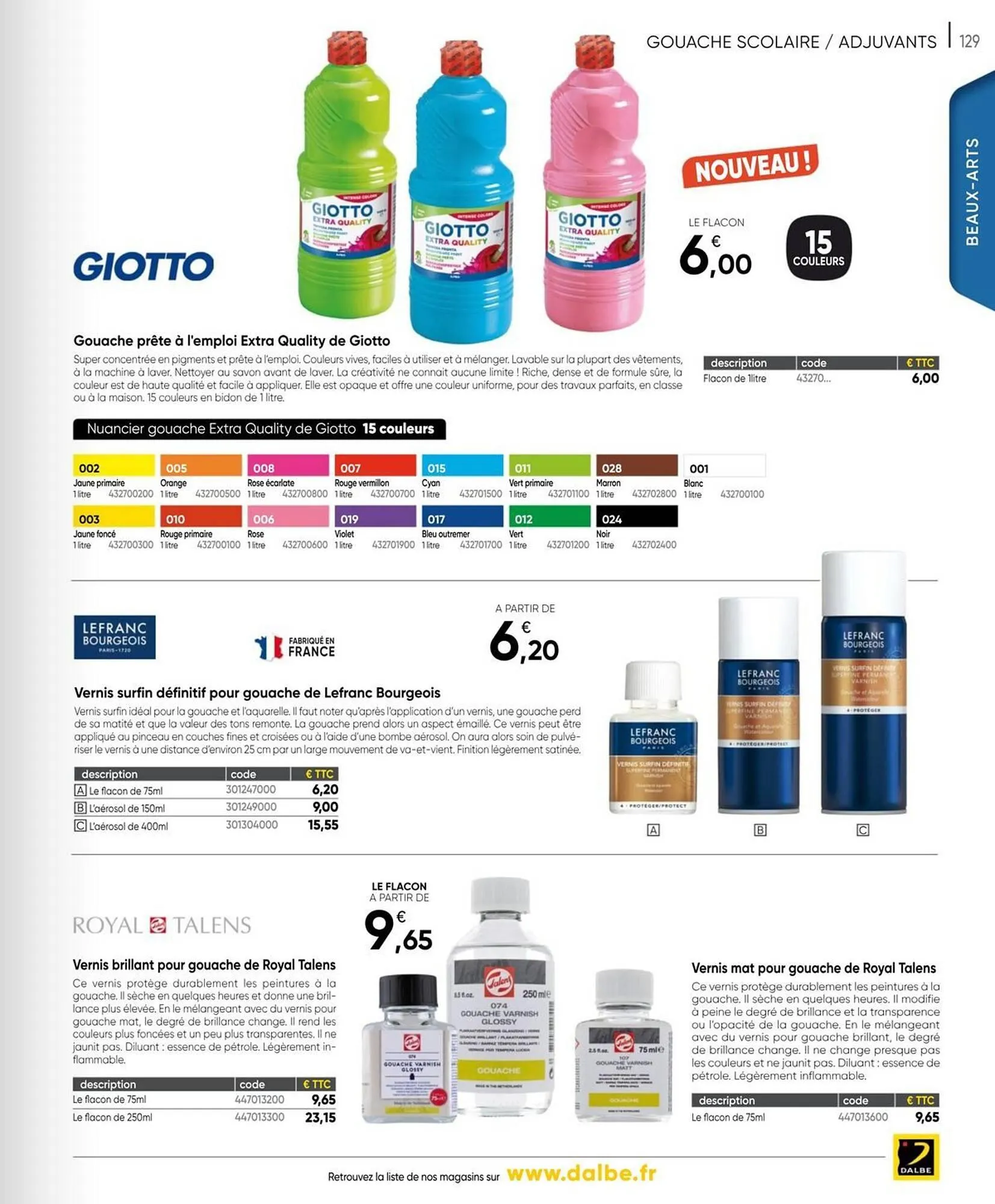 Catalogue Dalbe du 23 janvier au 31 décembre 2026 - Catalogue page 133