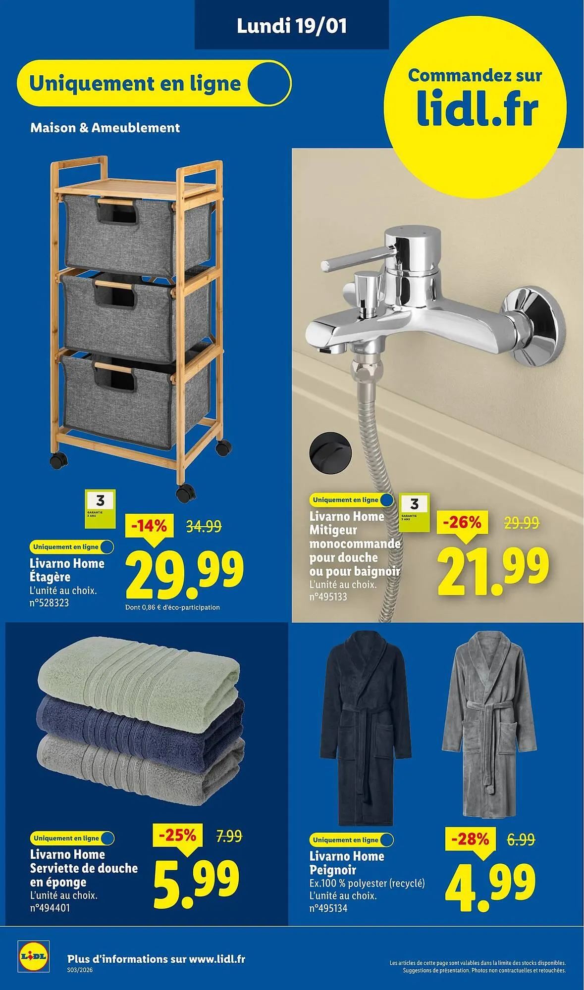 Catalogue Lidl du 15 janvier au 21 janvier 2026 - Catalogue page 66