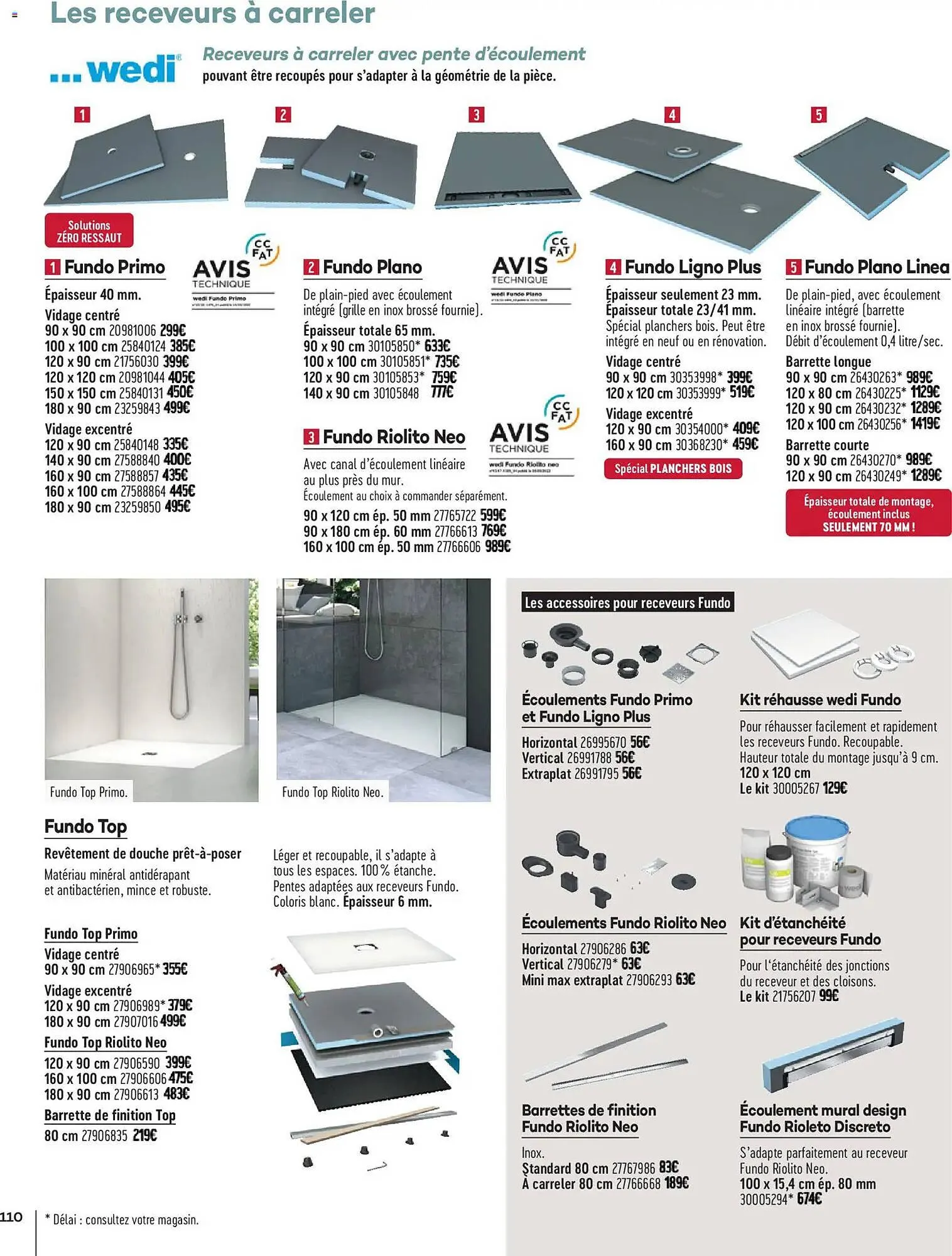 Catalogue Gedimat du 1 avril au 30 avril 2026 - Catalogue page 110