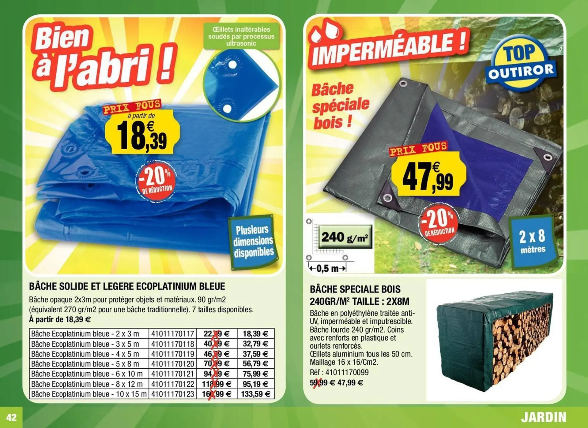 Catalogue Outiror du 27 novembre au 31 décembre 2023 - Catalogue page 42