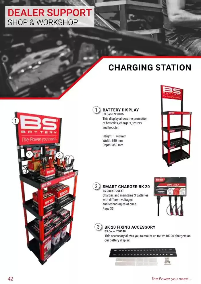 BS BATTERY 2024 du 26 mars au 31 décembre 2025 - Catalogue page 42