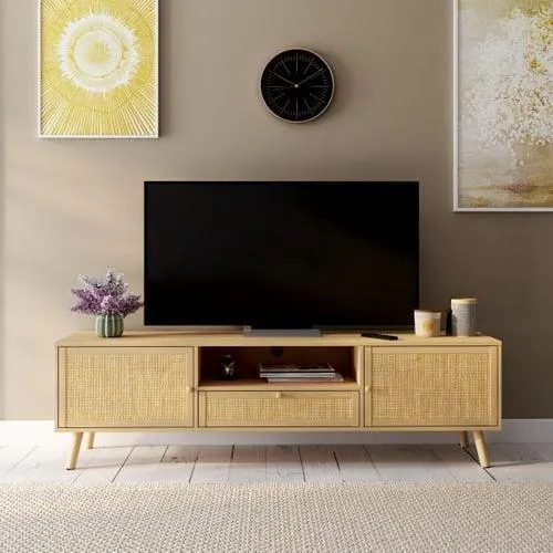 Meuble TV BEA naturel 160cm
