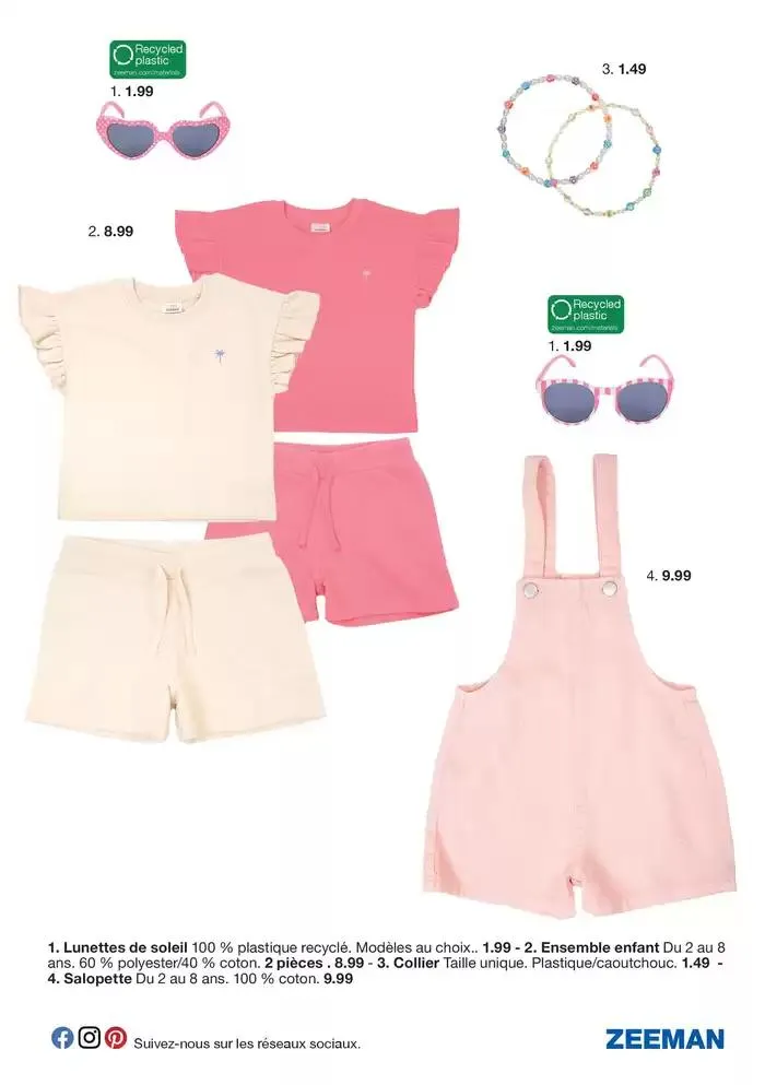 Vous aussi, vous adorez notre nouvelle collection enfant ? du 28 mars au 4 avril 2025 - Catalogue page 5