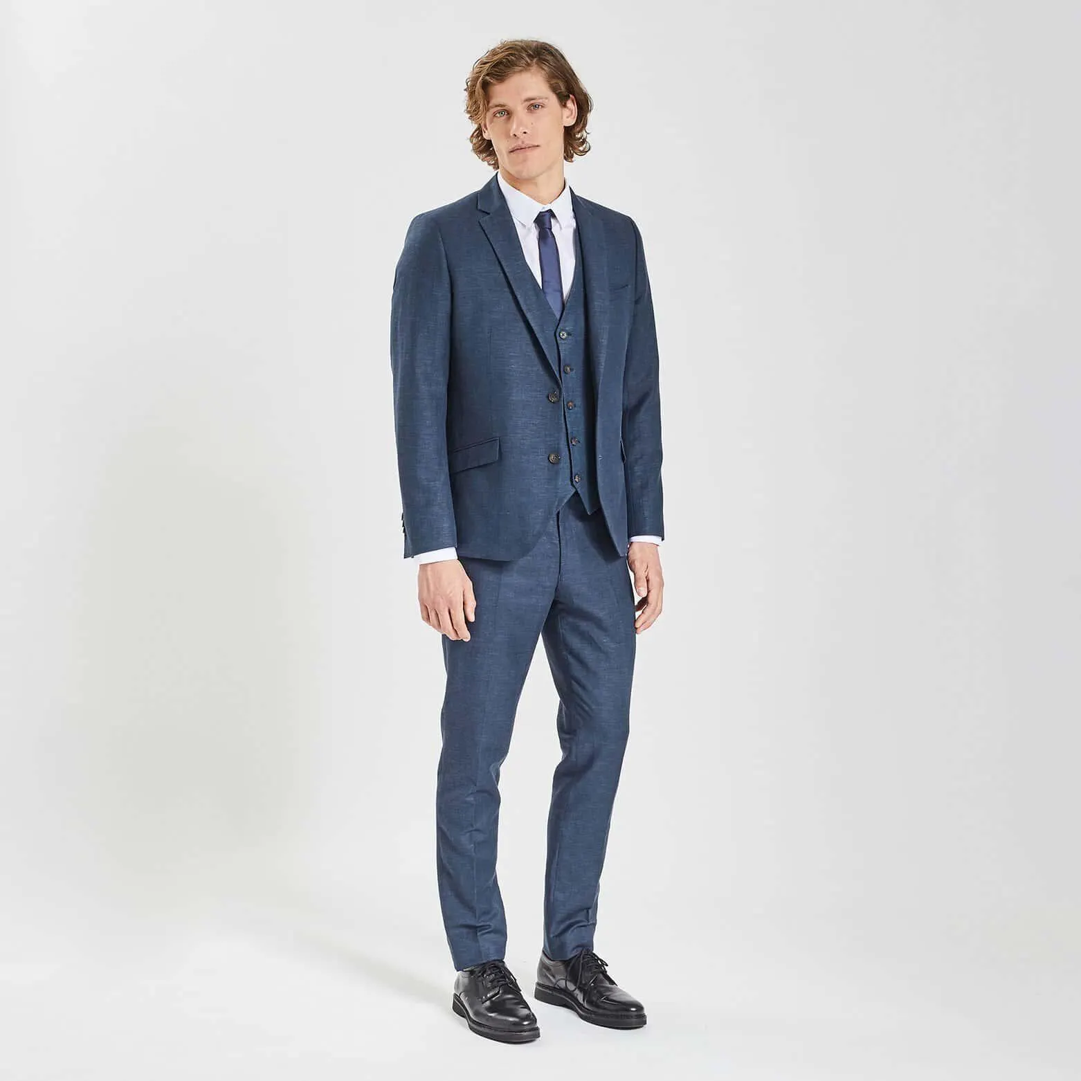 Costume 3 pièces slim - Bleu