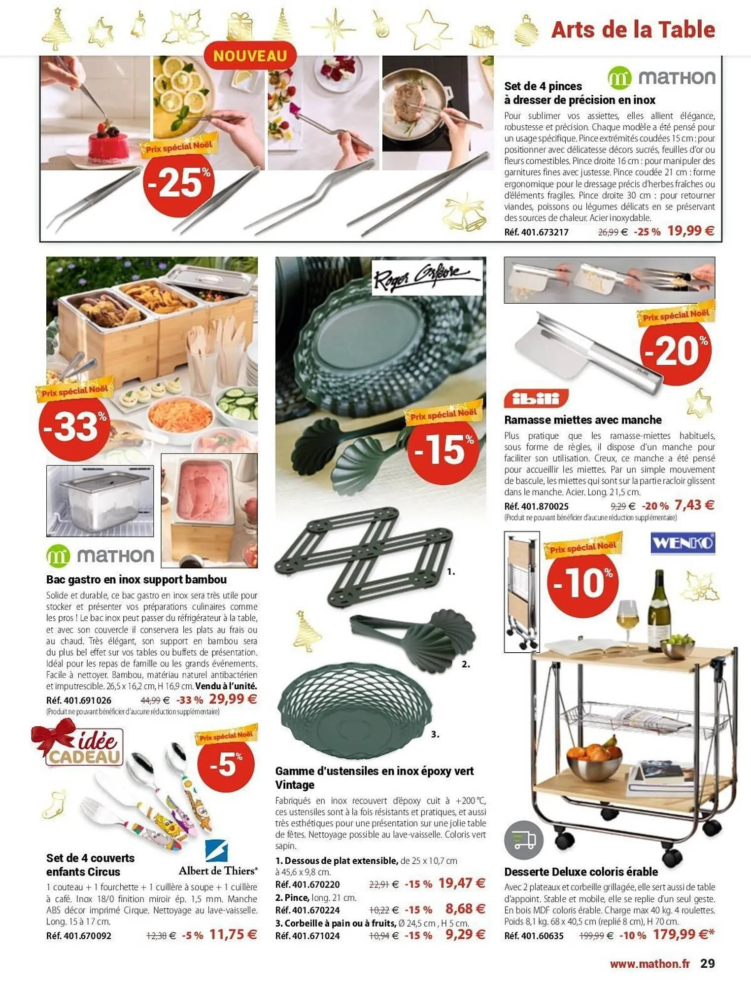 Catalogue Mathon du 28 octobre au 31 décembre 2025 - Catalogue page 29