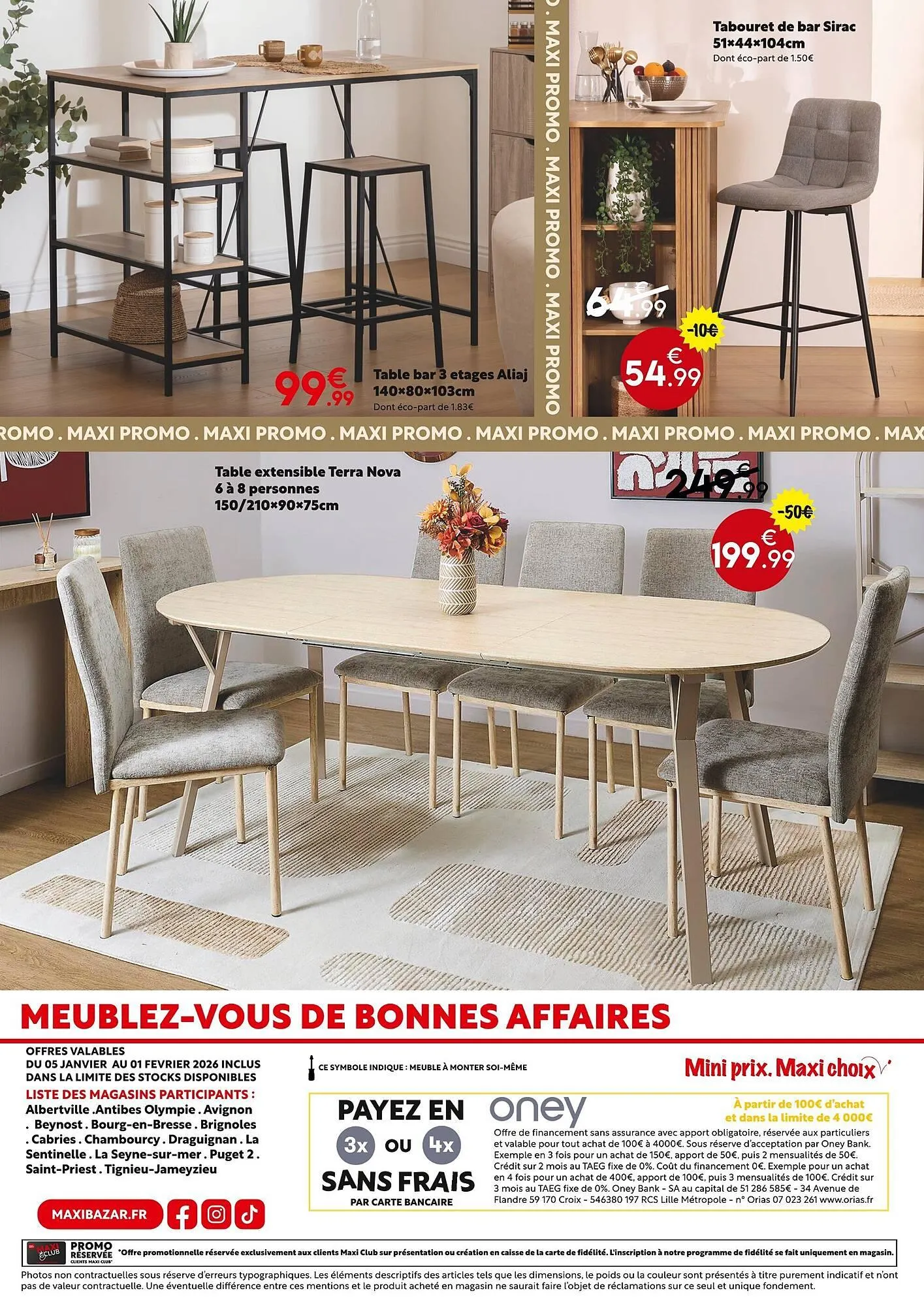 Catalogue Maxi Bazar du 5 janvier au 1 février 2026 - Catalogue page 10