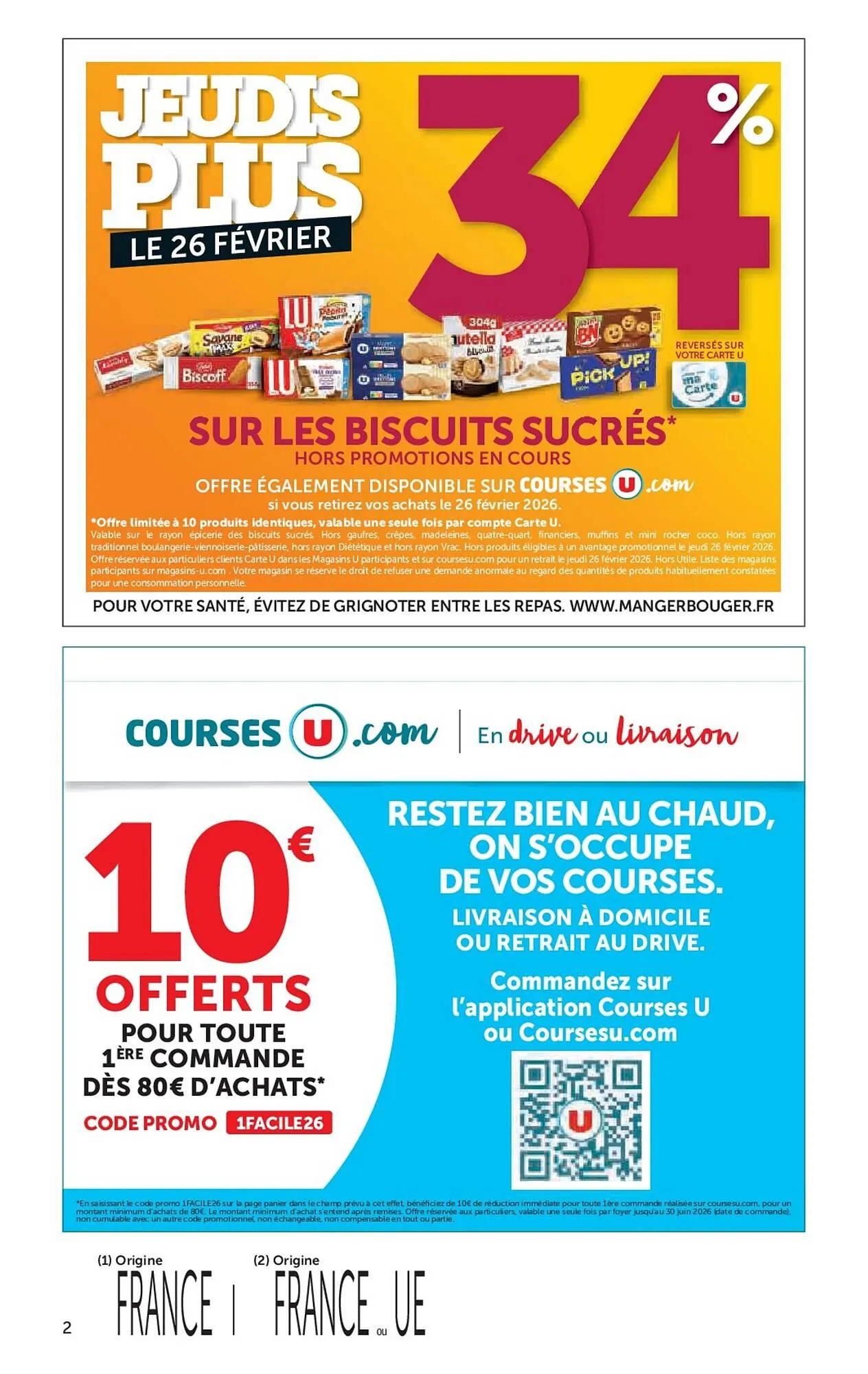 Catalogue Super U du 17 février au 1 mars 2026 - Catalogue page 2