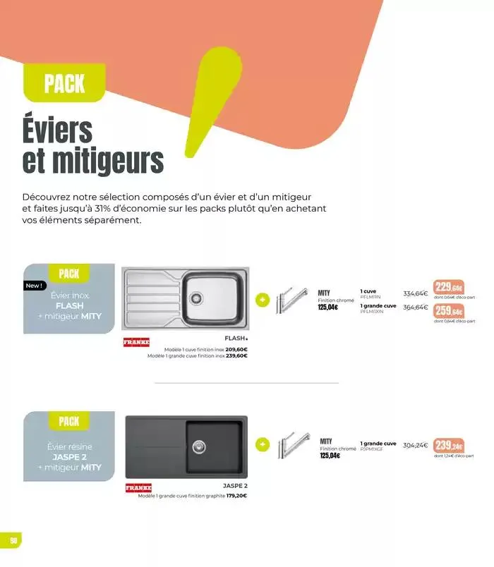 Consultez le menu avant de vous mettre en cuisine. du 7 janvier au 31 décembre 2025 - Catalogue page 98