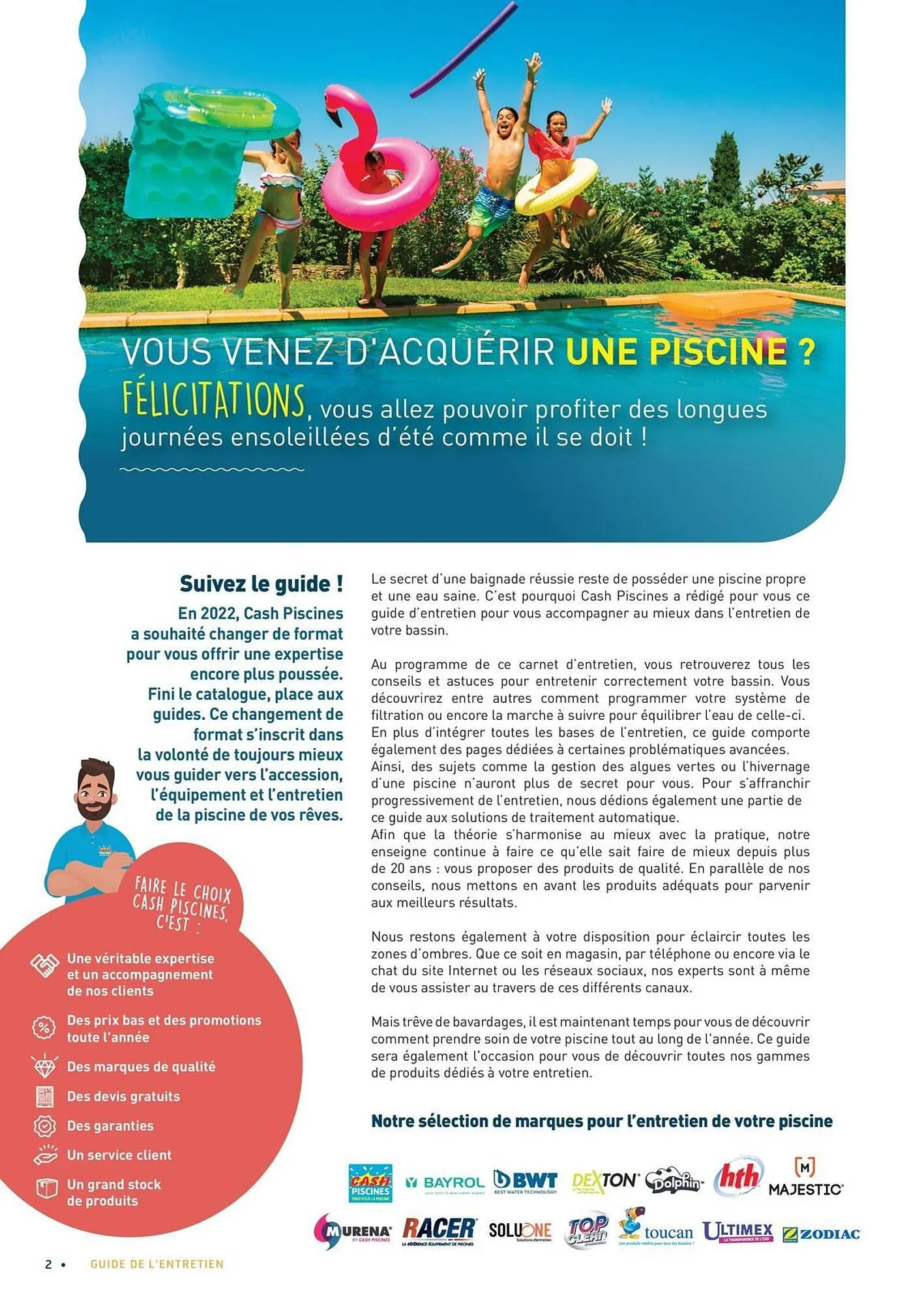 Catalogue Cash Piscines du 16 mai au 31 octobre 2025 - Catalogue page 2