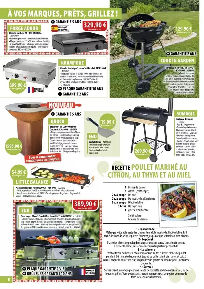 Les beaux jours S'invitent à table du 12 mai au 22 juin 2025 - Catalogue page 8