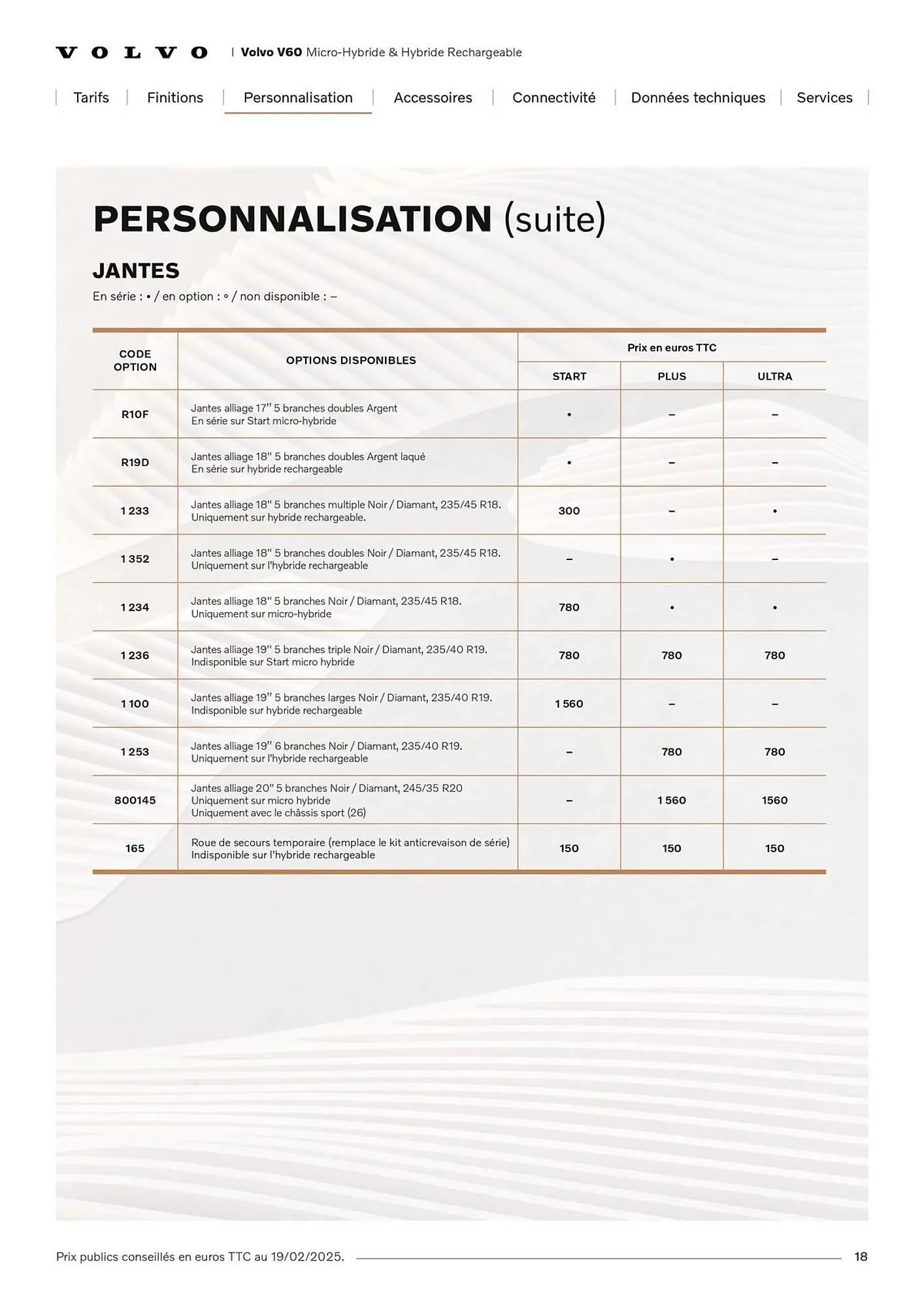 Catalogue VOLVO du 7 janvier au 31 janvier 2027 - Catalogue page 18