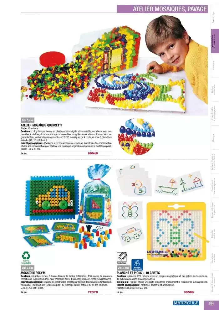 Education And Loisirs Majuscule 2025 du 5 mars au 31 décembre 2025 - Catalogue page 123