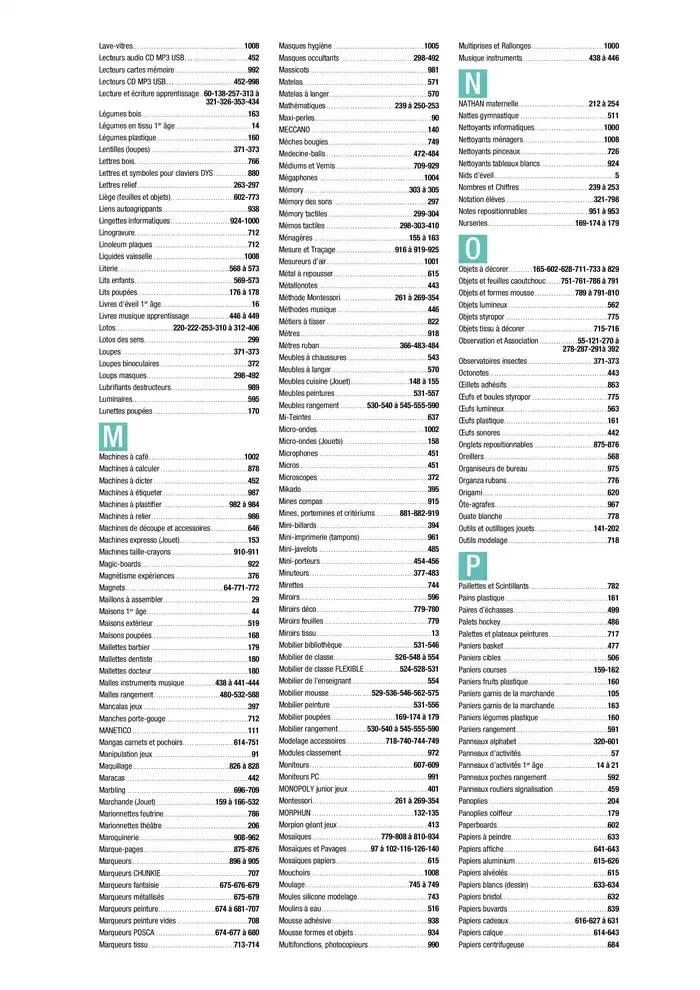 Education And Loisirs Majuscule 2025 du 5 mars au 31 décembre 2025 - Catalogue page 21