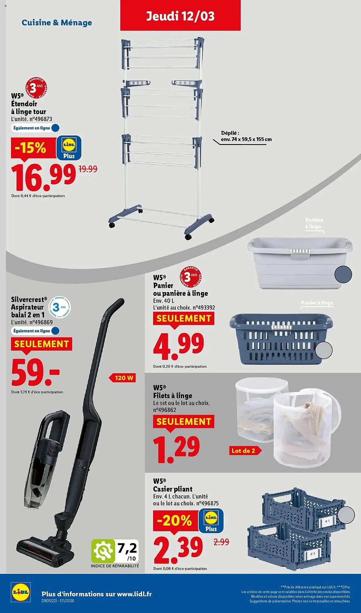 Catalogue Lidl du 12 mars au 16 mars 2026 - Catalogue page 4