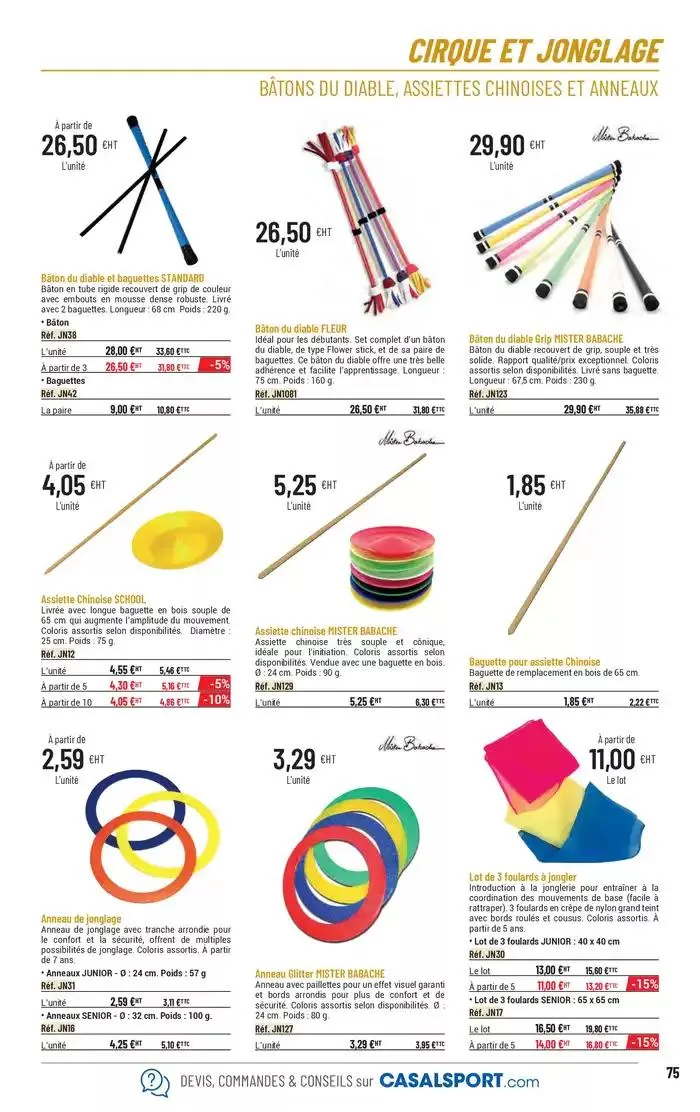 ÉQUIPEMENT SPORTIF du 6 mars au 31 décembre 2025 - Catalogue page 47