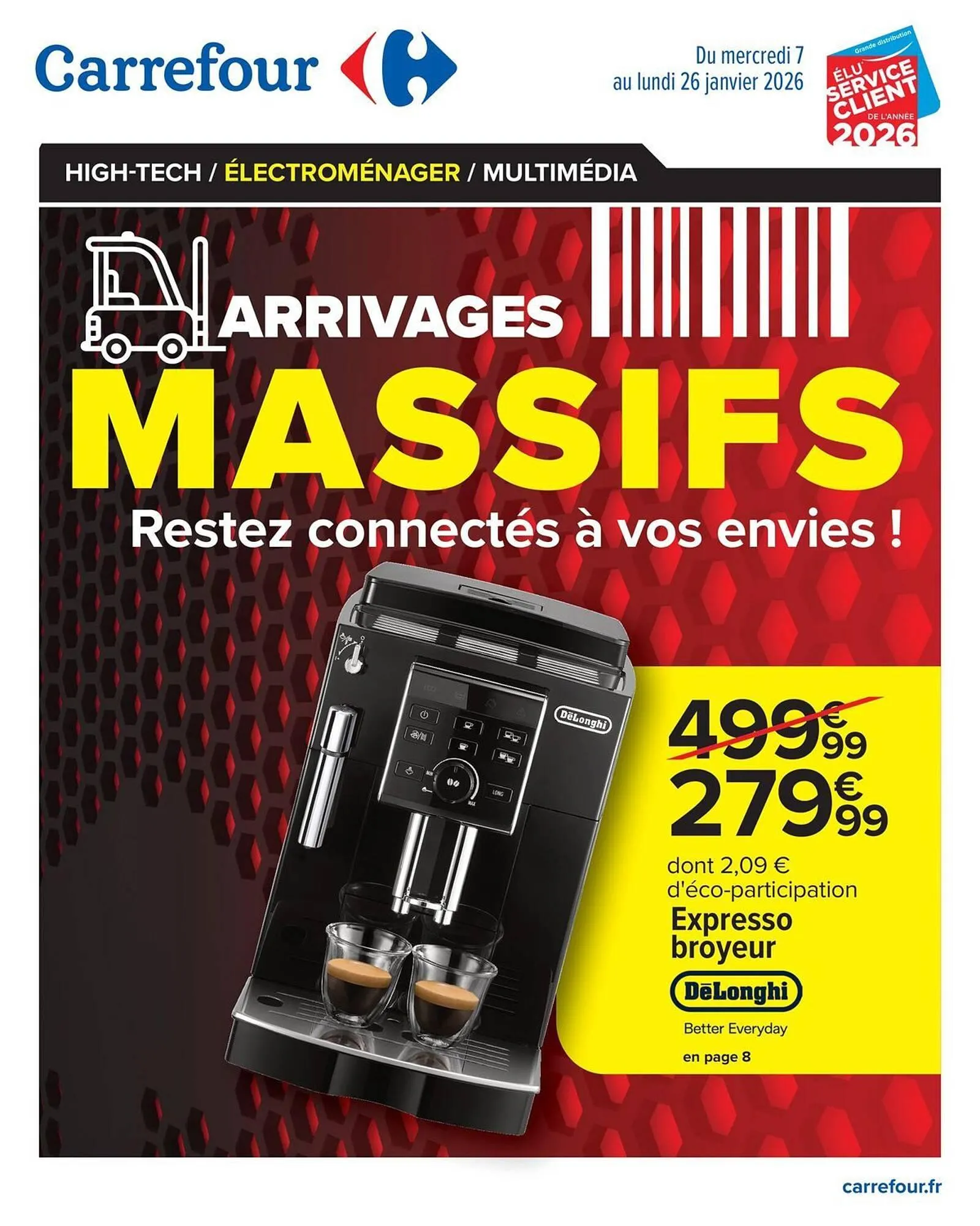 Catalogue Carrefour du 7 janvier au 26 janvier 2026 - Catalogue page 1