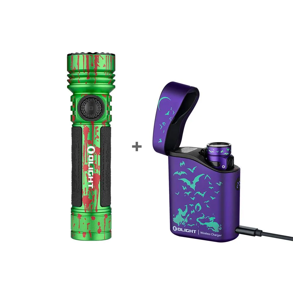 Olight Seeker 4 Pro Halloween en pack