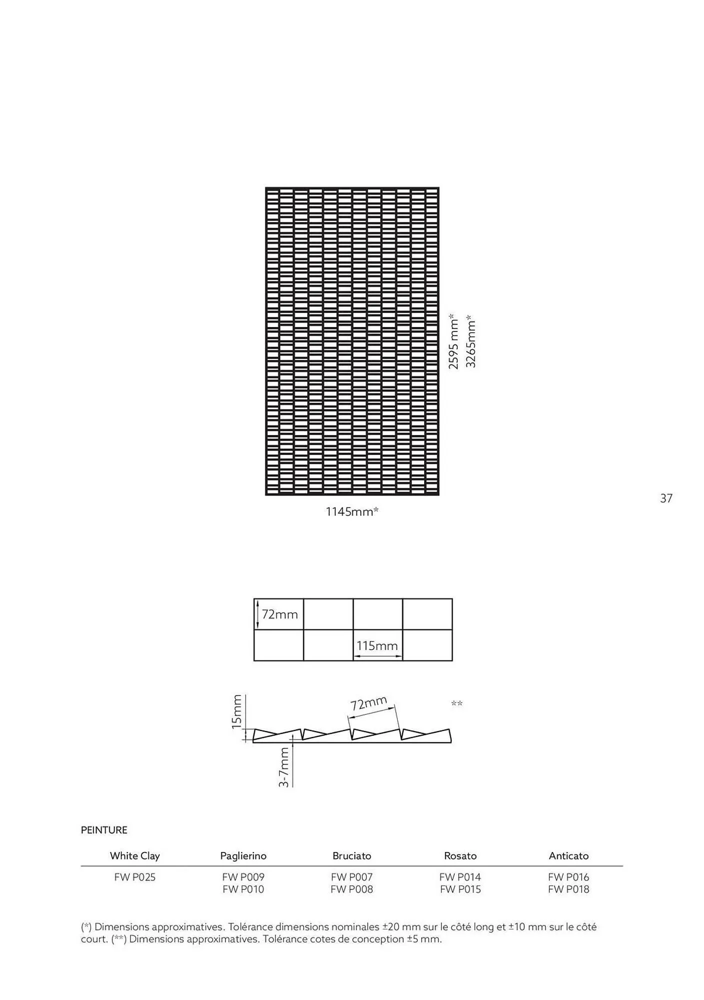 Catalogue Porcelanosa du 27 juin au 31 décembre 2025 - Catalogue page 37