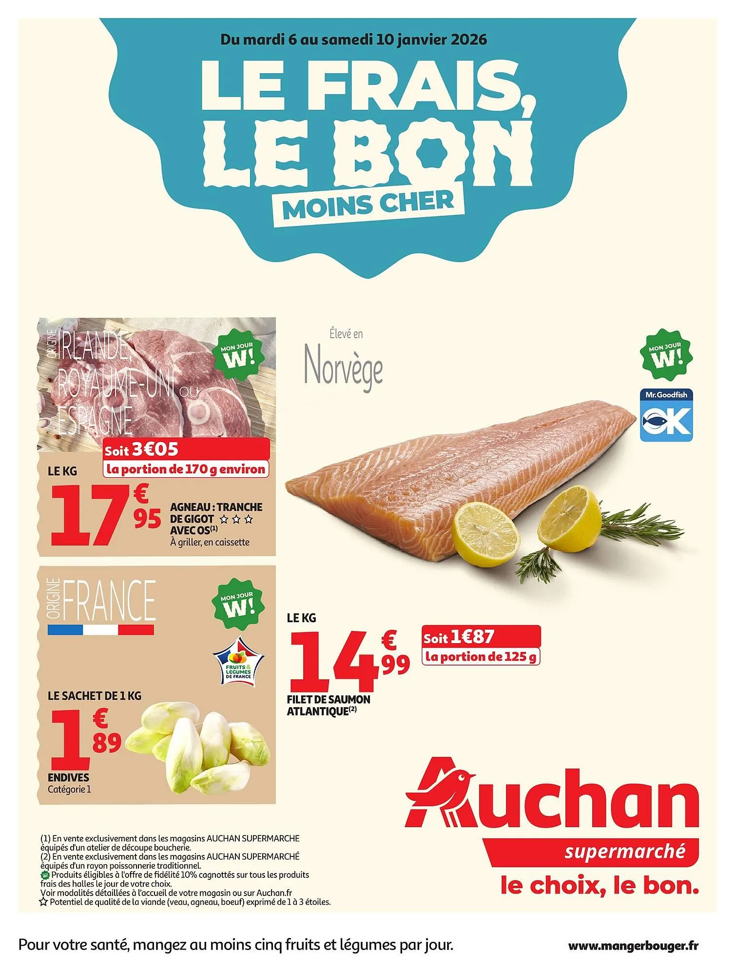 Catalogue Auchan du 6 janvier au 10 janvier 2026 - Catalogue page 1