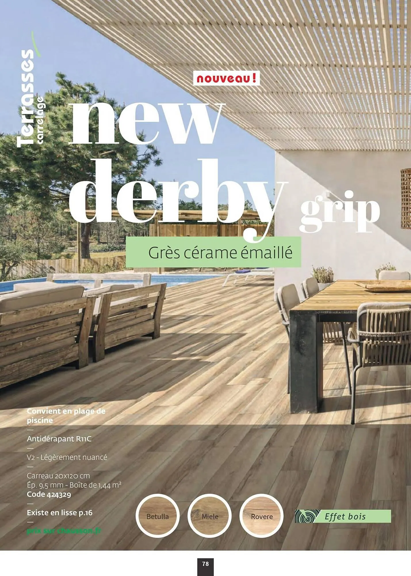 Catalogue Chausson Matériaux du 12 septembre au 31 décembre 2026 - Catalogue page 80