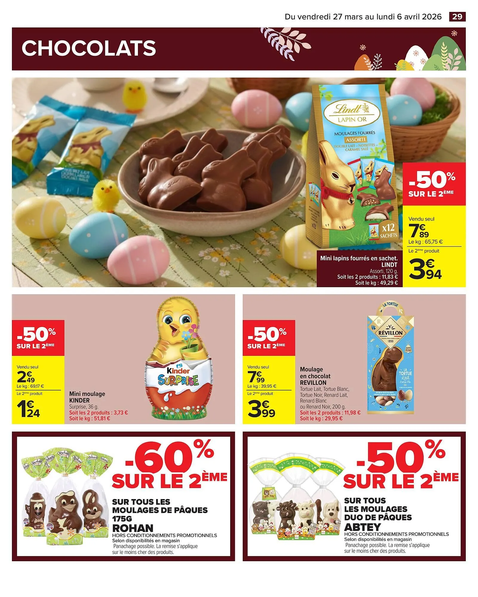 Catalogue Carrefour du 27 mars au 6 avril 2026 - Catalogue page 29