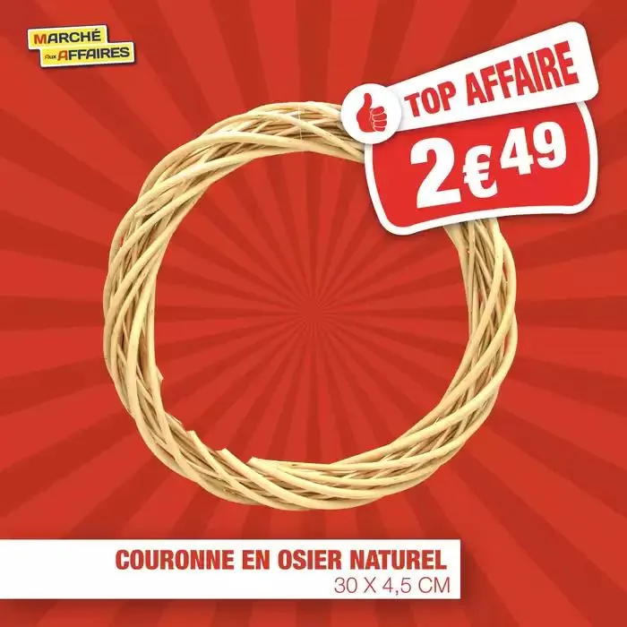 Laissez libre cours à votre imagination en cette période de fêtes grâce à nos Top Affaire créatifs du 21 novembre au 30 novembre 2024 - Catalogue page 2