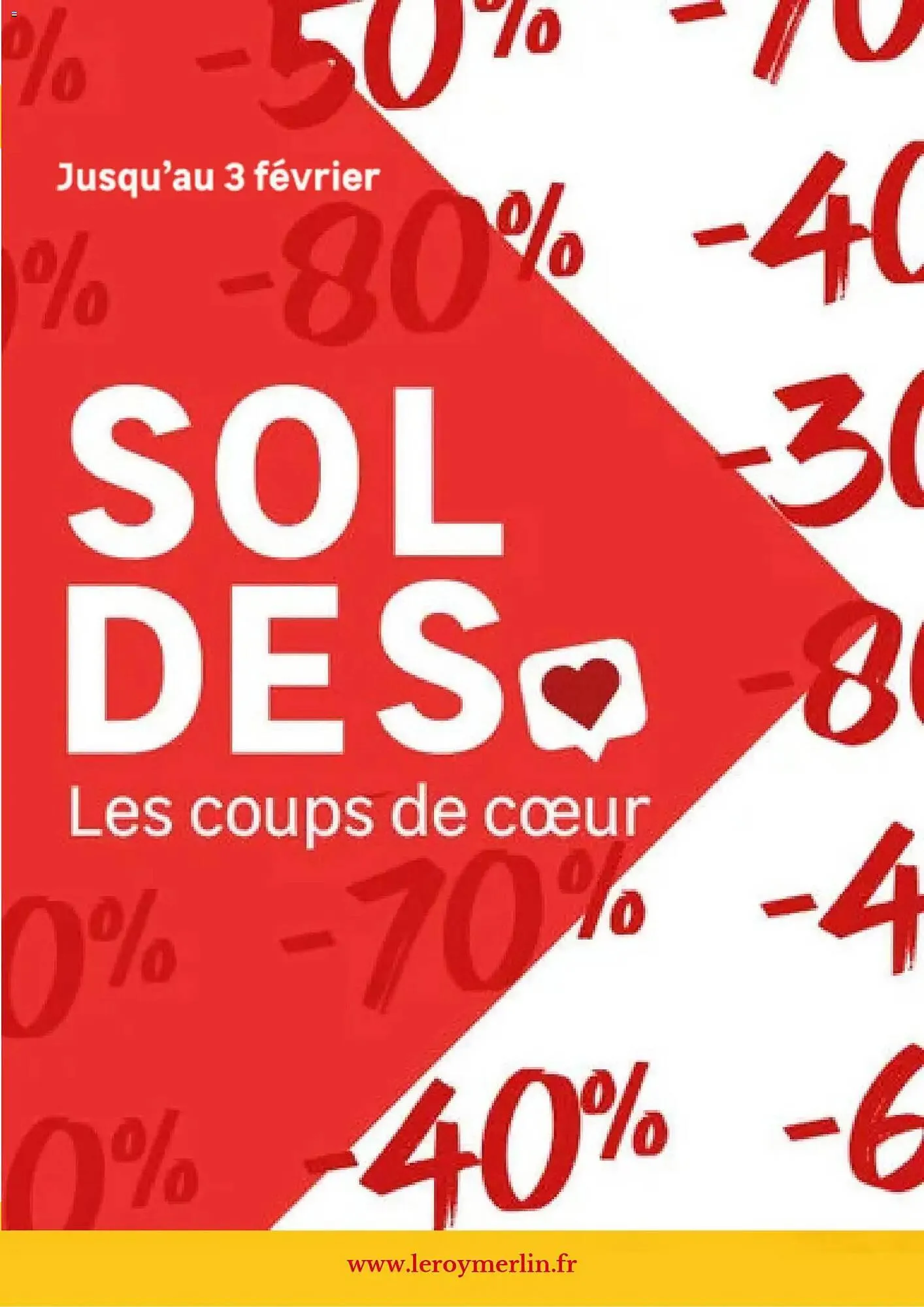 Catalogue Leroy Merlin du 7 janvier au 3 février 2026 - Catalogue page 1