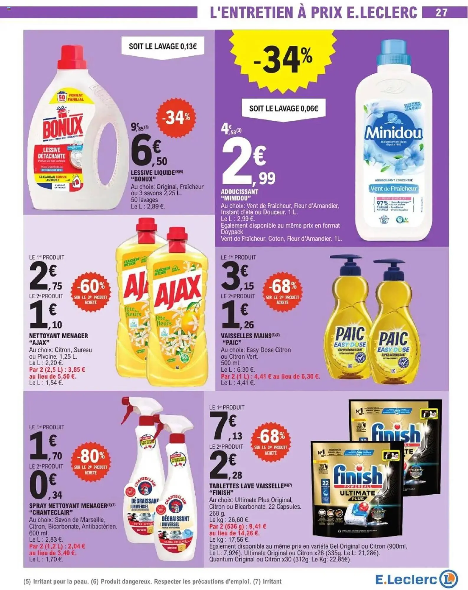 Catalogue E.Leclerc du 1 juillet au 12 juillet 2025 - Catalogue page 27