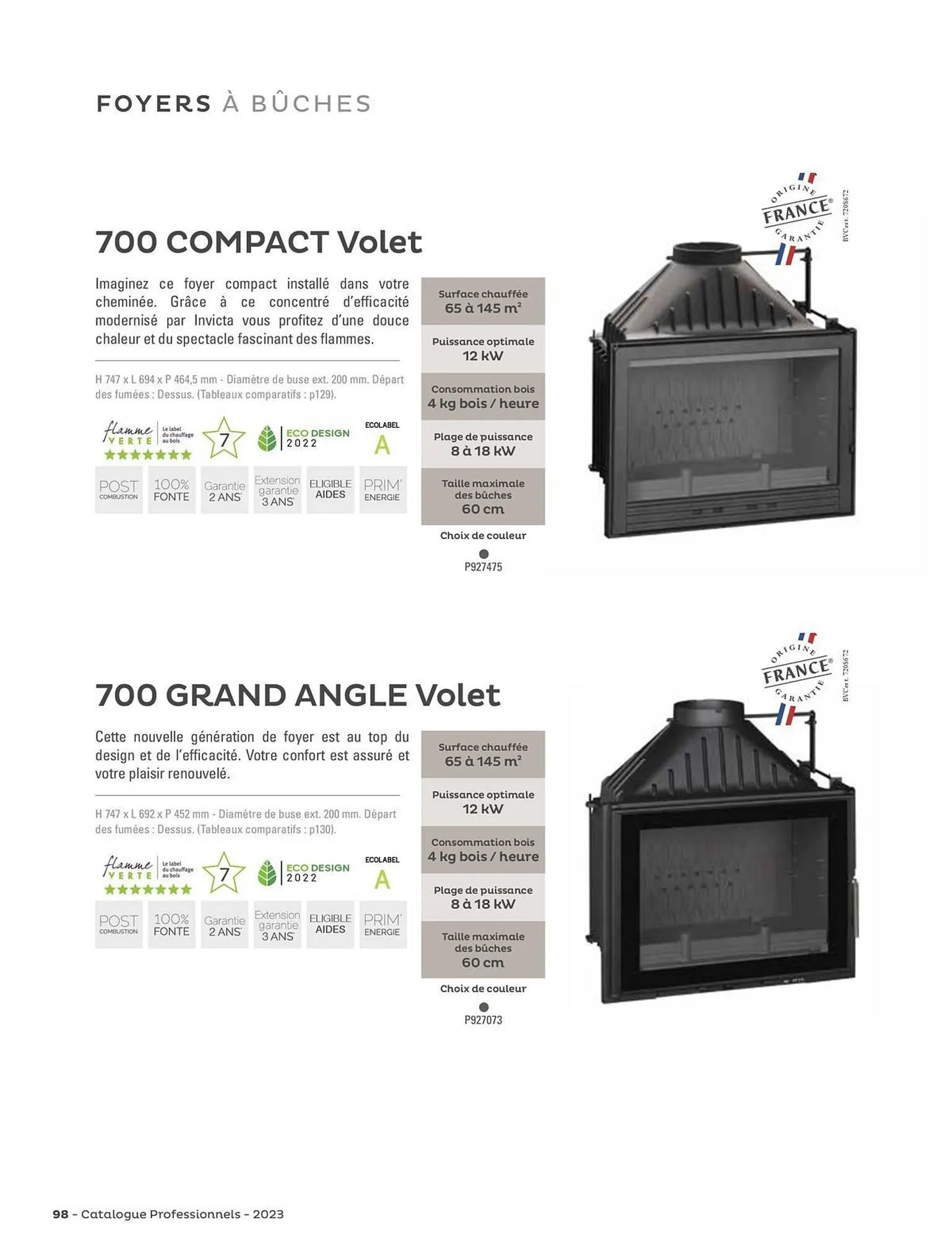 Catalogue Invicta du 31 août au 31 décembre 2023 - Catalogue page 98