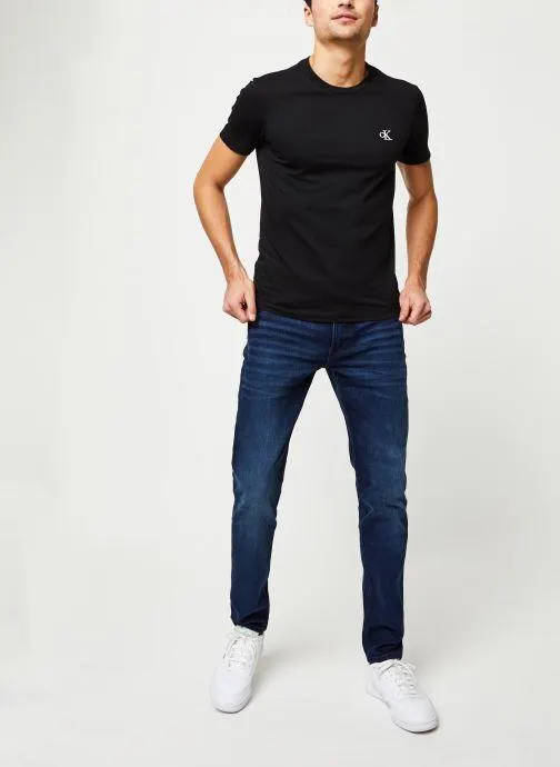 T-shirt - Ck Essential Slim Tee - Noir