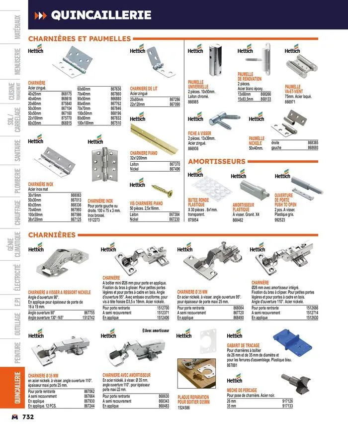Guide produits 2024 du 15 mars au 31 décembre 2024 - Catalogue page 732