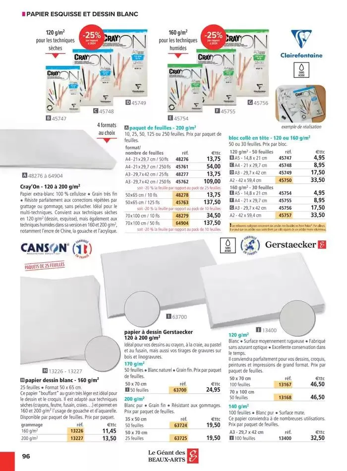 Catalogue Le Géant des Beaux-Arts du 6 janvier au 31 décembre 2025 - Catalogue page 196