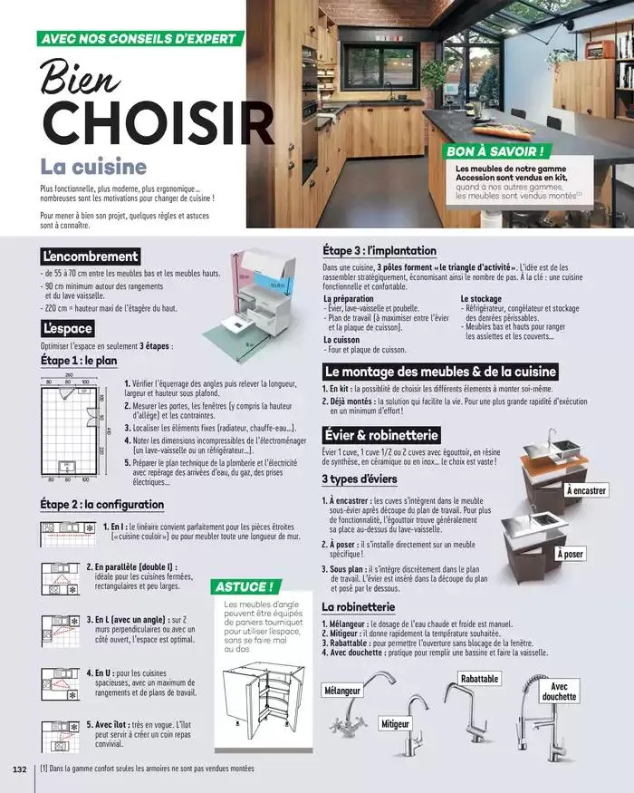 Aménagents Intérieurs 2025 du 1 janvier au 31 décembre 2025 - Catalogue page 132