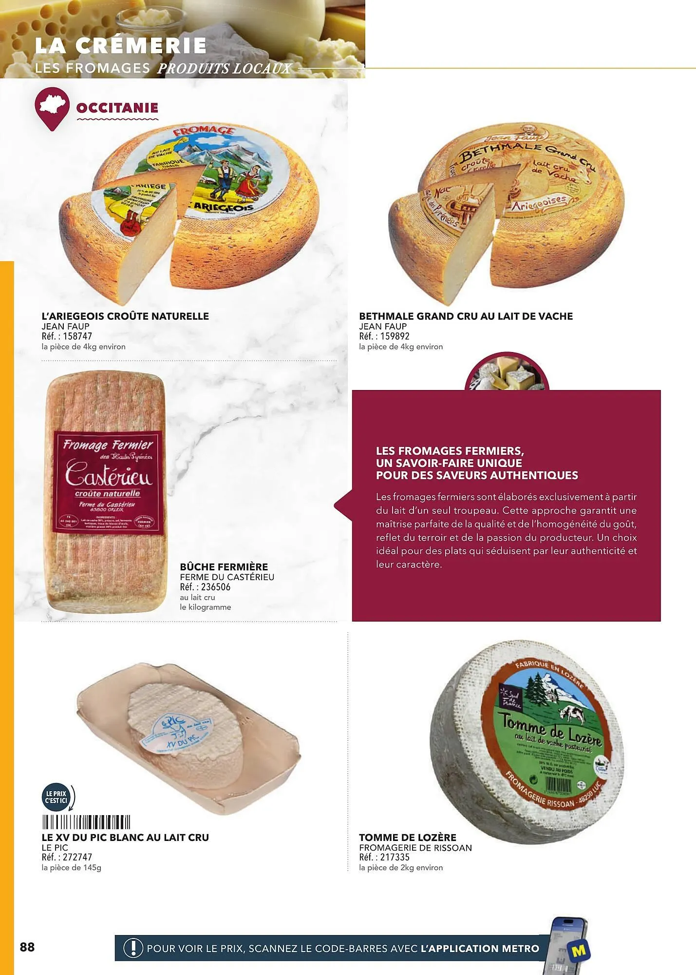 Catalogue METRO du 2 mars au 31 décembre 2025 - Catalogue page 88