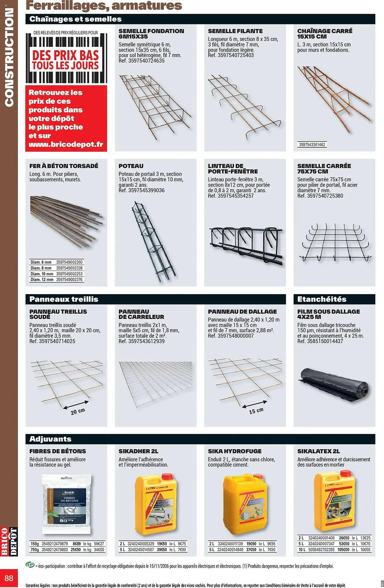 Catalogue Brico Dépôt du 25 mars au 12 juin 2026 - Catalogue page 88