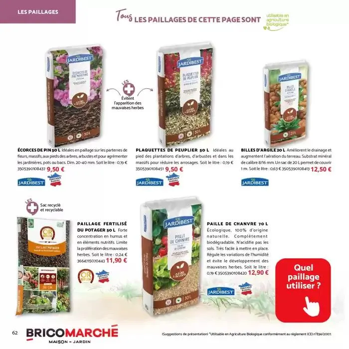 Imaginons votre jardin du 7 mars au 3 mai 2025 - Catalogue page 62