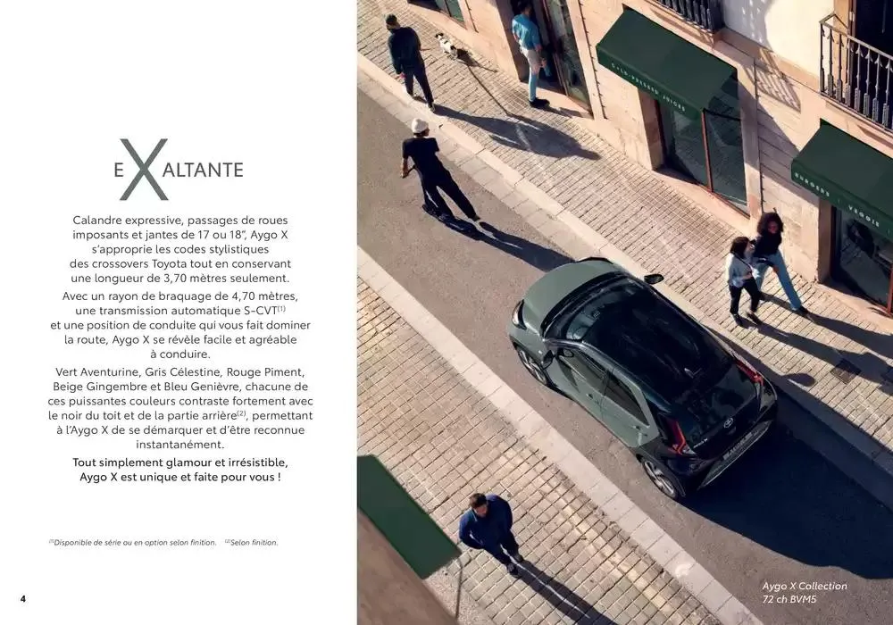 Toyota Aygo X du 13 février au 13 février 2026 - Catalogue page 4