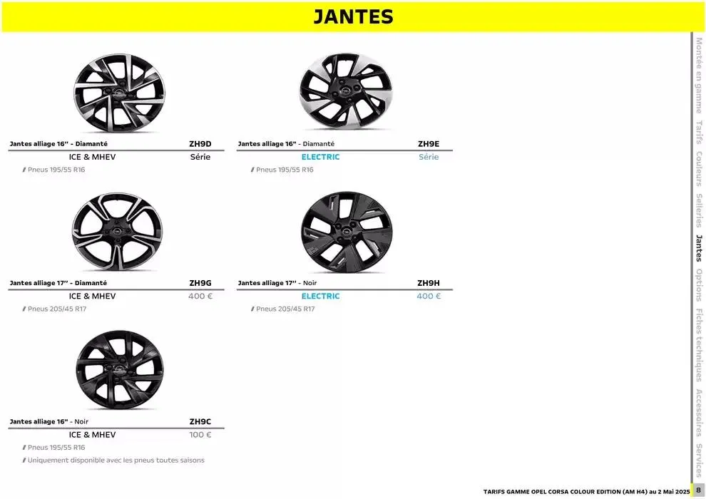 Opel Corsa du 12 mai au 12 mai 2026 - Catalogue page 8