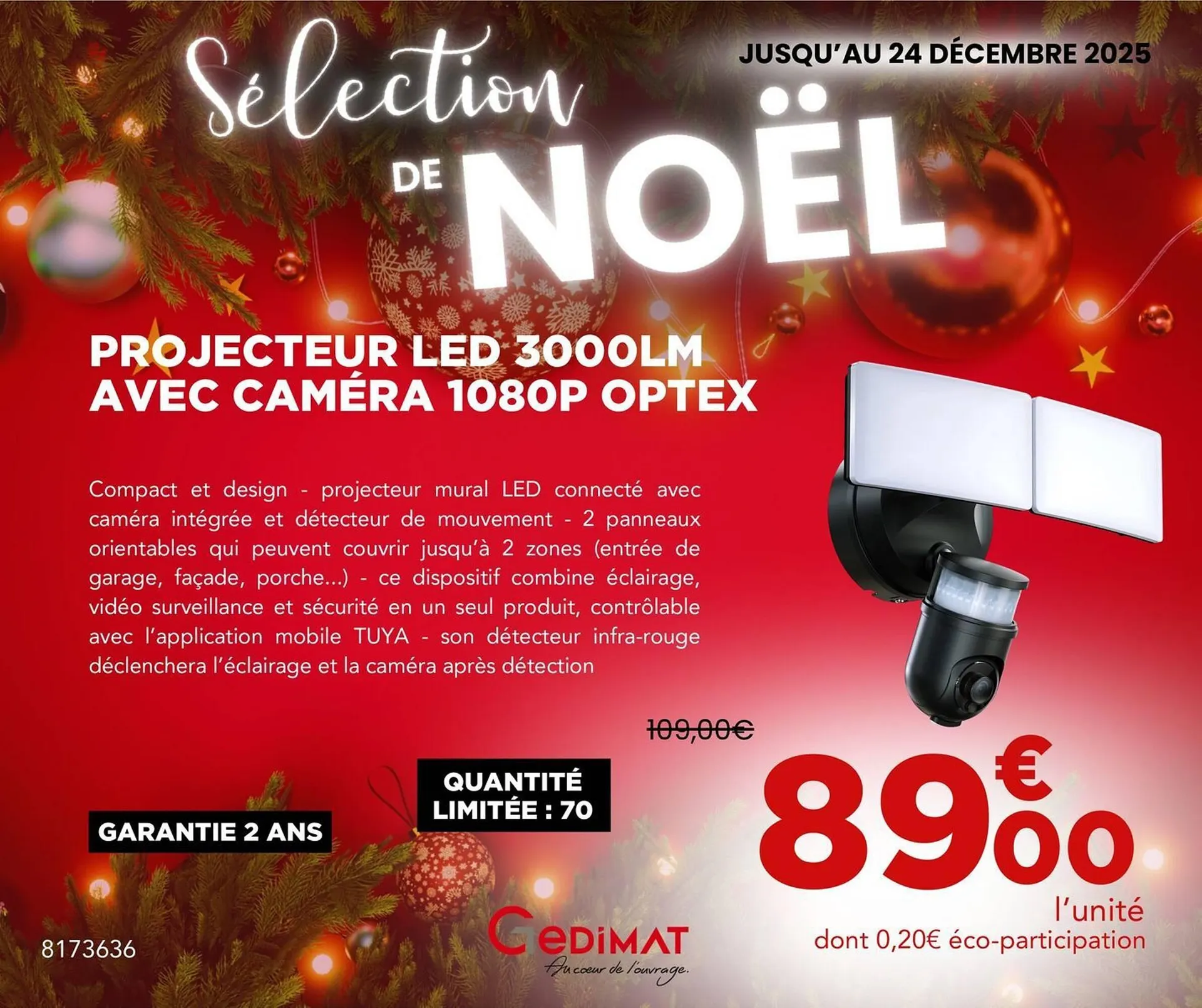 Catalogue Gedimat du 3 décembre au 24 décembre 2025 - Catalogue page 36