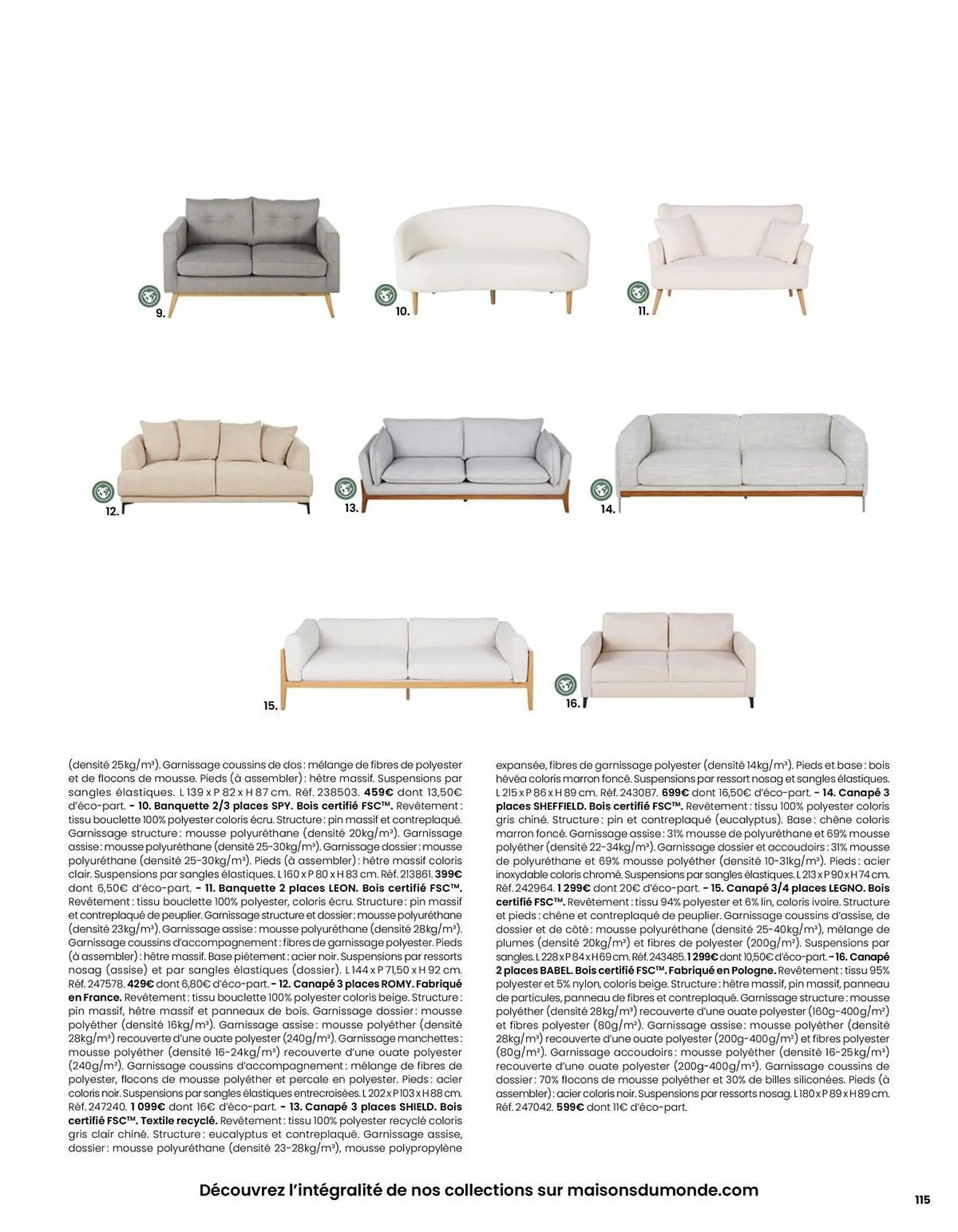 Catalogue Maisons du Monde du 11 décembre au 31 décembre 2025 - Catalogue page 115