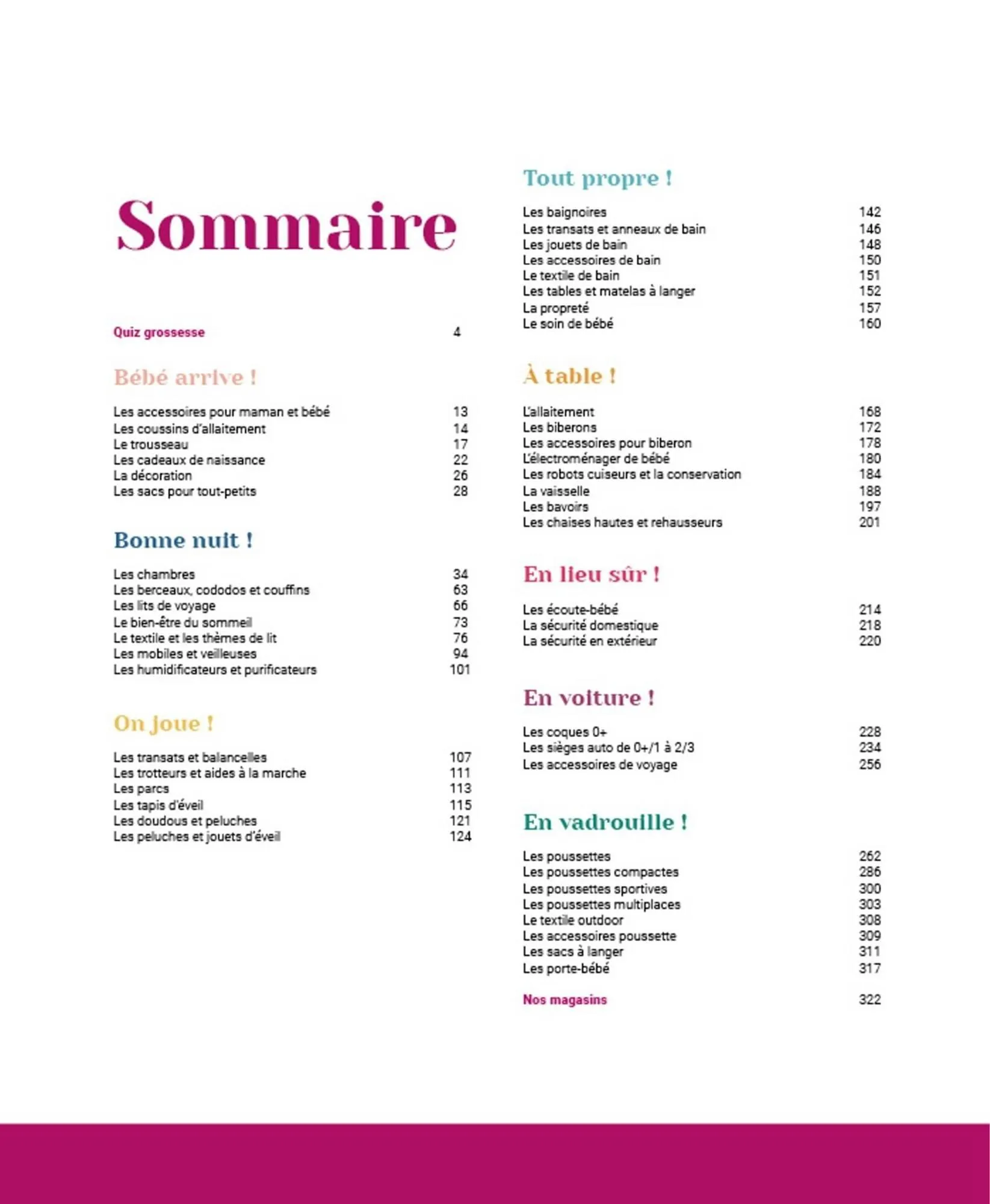 Catalogue autour de bébé du 31 mars au 31 janvier 2024 - Catalogue page 5