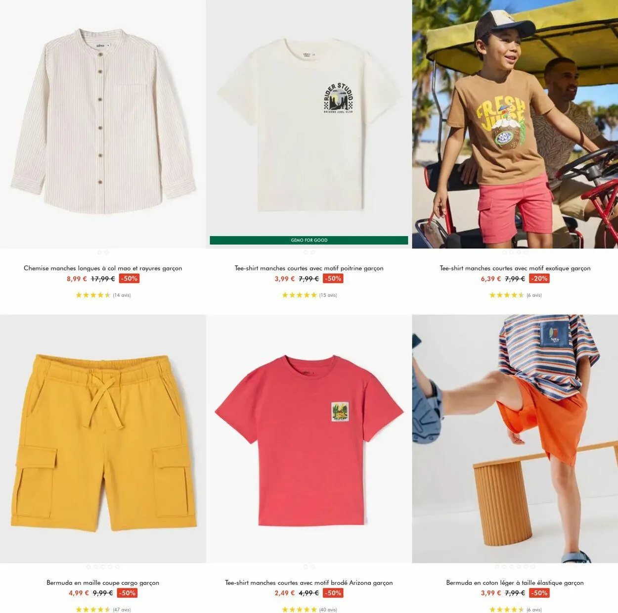 Gémo Catalogue actuel du 9 juillet au 22 juillet 2025 - Catalogue page 21