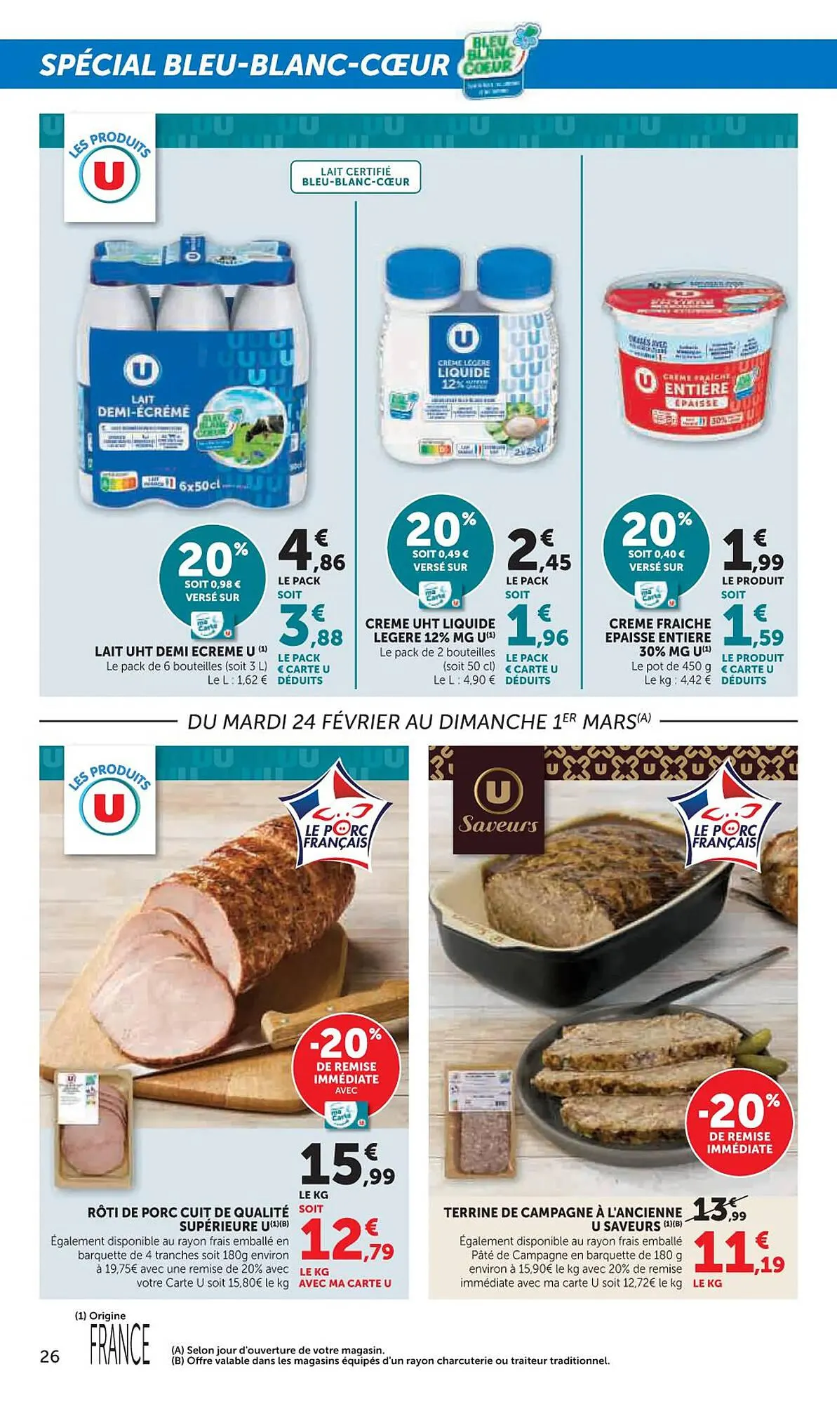 Catalogue Hyper U du 24 février au 8 mars 2026 - Catalogue page 26