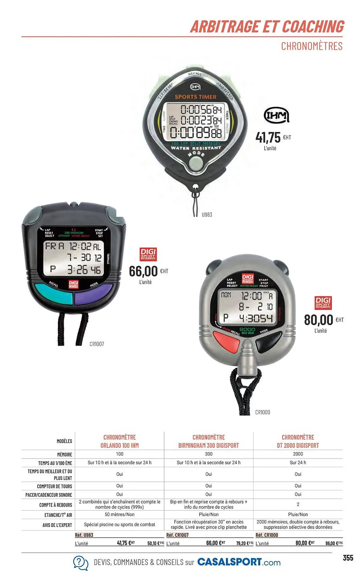 Catalogue Casal Sport du 22 janvier au 31 décembre 2026 - Catalogue page 327