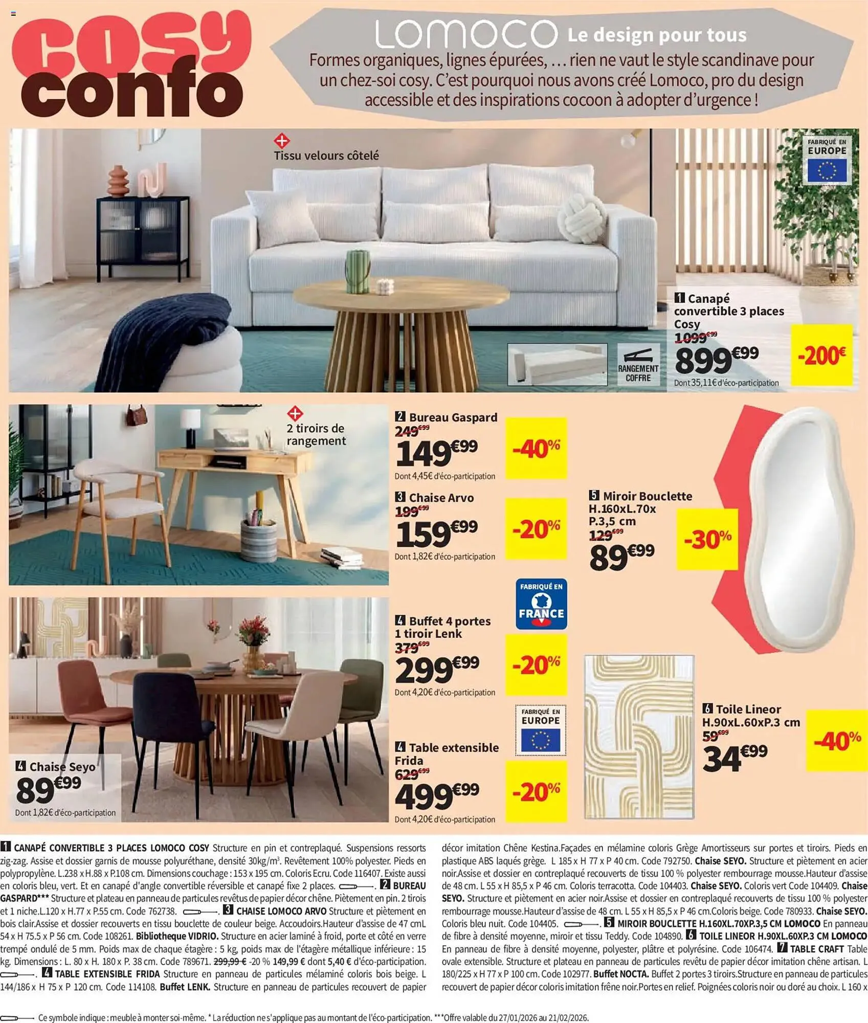 Catalogue Conforama du 27 janvier au 23 février 2026 - Catalogue page 14