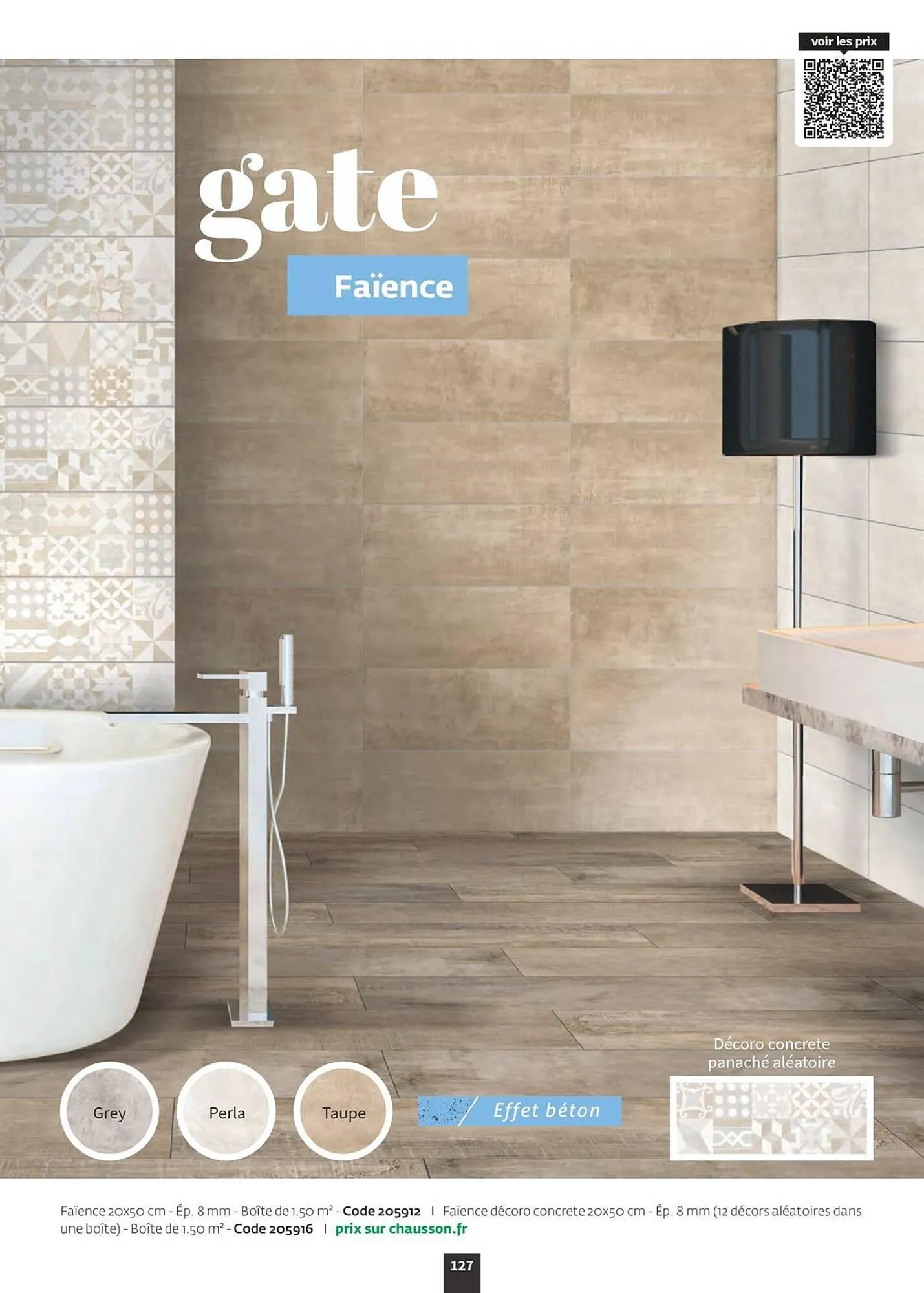 Catalogue Chausson Matériaux du 12 septembre au 31 décembre 2026 - Catalogue page 129