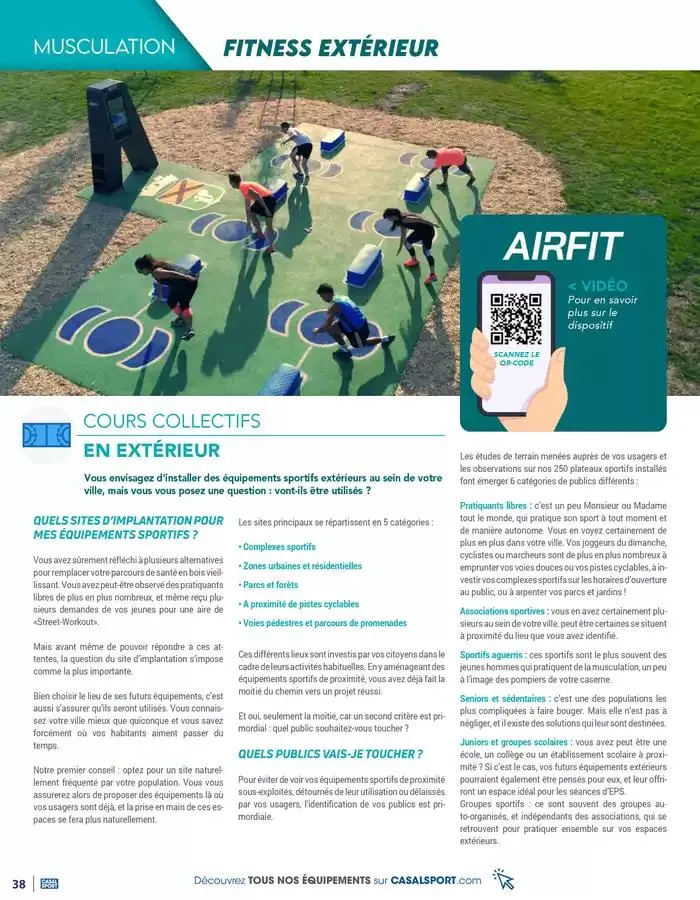 Equipement d'extérieur du 8 janvier au 31 mars 2025 - Catalogue page 38