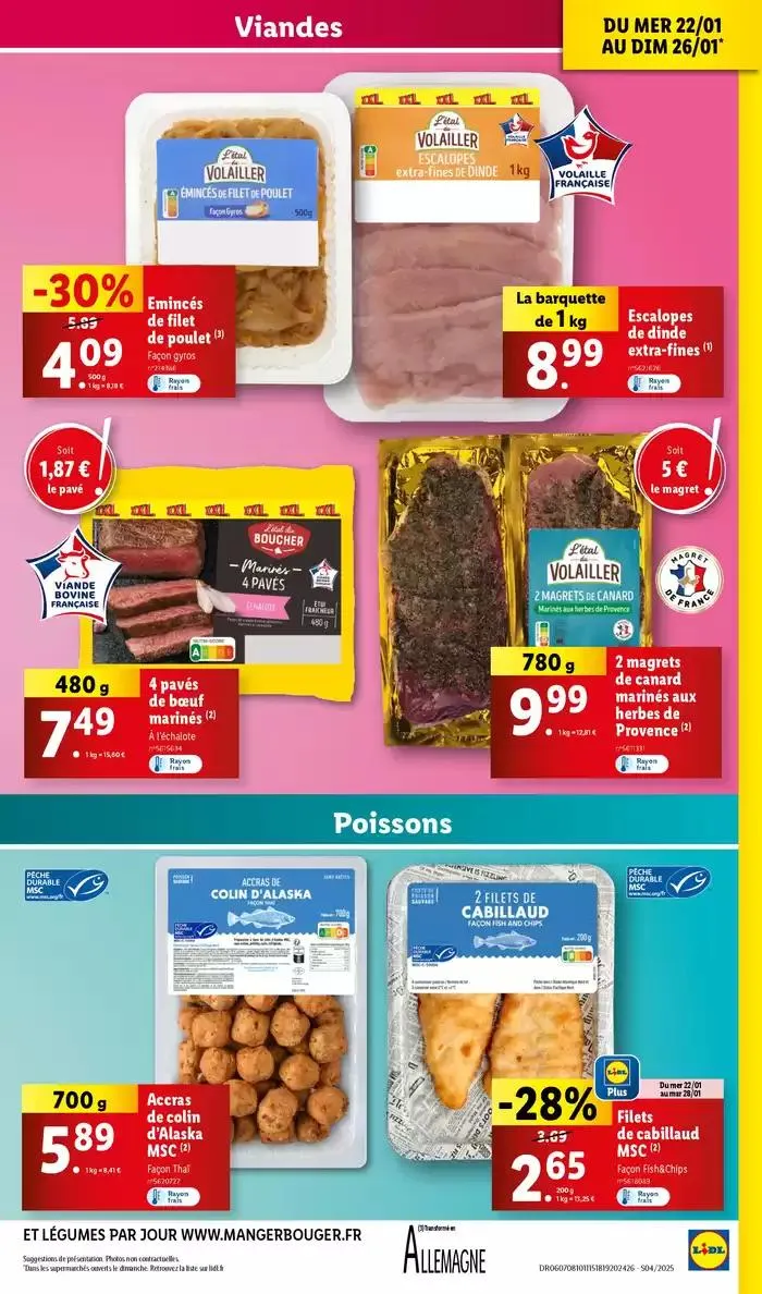 Lidl vous invite à un voyage culinaire en Asie avec leur gamme Vitasia! du 22 janvier au 28 janvier 2025 - Catalogue page 7