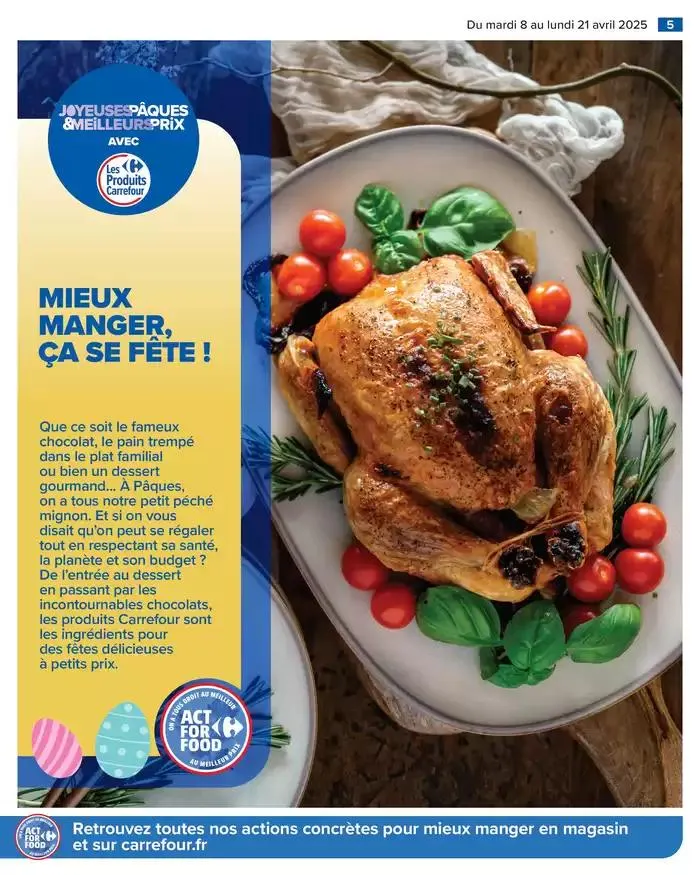 JOYEUSES PÂQUES & MEILLEURS PRIX du 8 avril au 21 avril 2025 - Catalogue page 7