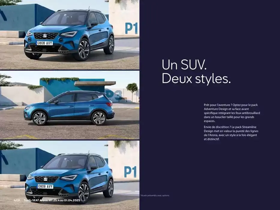 SEAT Arona du 31 mars au 29 mars 2026 - Catalogue page 4